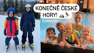 VLOG Z HOR | na lyže a plavecký kurz ⛷️💦| Mimi&já