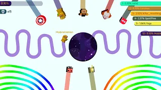 Paper.io 2 INSTANT WIN! Thanos Covers 100% of the Map in Paper.io 2