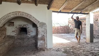 OLD STONE PIZZA/BREAD OVEN | Brought back to life, start & finish #129