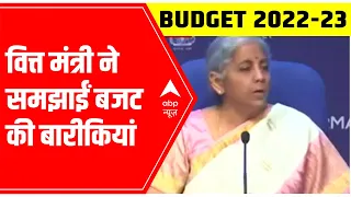 Nirmala Sitharaman Press Conference on Budget 2022 | FM decodes Union Budget