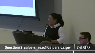 CalPERS School Employer Advisory Committee - Part 1 of 2 - May 1, 2019