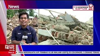 Puluhan Rumah Warga di Desa Gasol, Cianjur Roboh Akibat Gempa  #BreakingNews 22/11