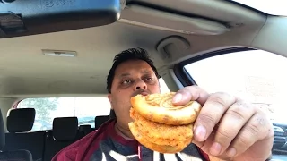 Eating McDonald's Chicken McGriddle & Review | Eating Show