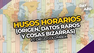 ⏰🌎 HUSOS HORARIOS (origen, datos raros y husos extraños) ft. Diego Golombek | #DATAZO