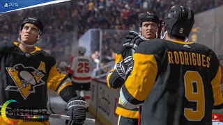 Penguins Show Heart! Pittsburgh Penguins vs Philadelphia Flyers 4K! NHL 22 PS5 Gameplay