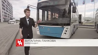 Пять новых троллейбусов на аккумуляторах приехали в Новосибирск