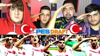 TÜRK FUTBOLCULARIN OYNADIĞI TAKIMLAR CHALLENGE ! PESDRAFT PES 2020 !