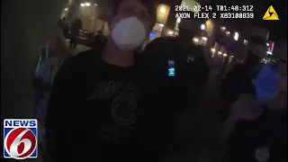 Disney Springs arrest body camera video