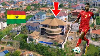 $3m Stunning Mansion Of Ghanaian Footballer | Asamoah Gyan