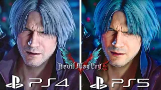 Devil May Cry 5 PS4 vs PS5 Graphics Comparison