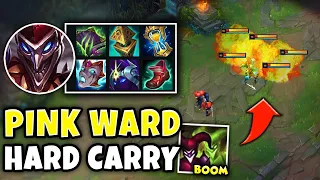 CARRYING THE TEAM ON MY BACK!! - Pink Ward Shaco