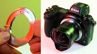 Adapt a Manual Fuji X Lens to your Nikon Z Camera! - Fuji X to Nikon Z Lens Adapter