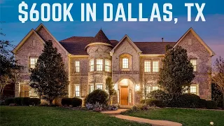 What Does a $600K House Look Like in Dallas, TX? | Gated Luxury Home | Dallas Homes for Sale