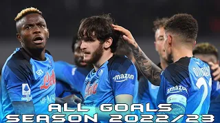 Napoli - All 105 Goals - Fantastic Season 2022/23