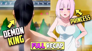 🍄He Reborn as The Demon King of His Fav Game and Now he got 3 Maidens🌳 Full Recap