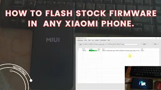 How to Flash MIUI Stock Firmware in any Xiaomi Device - Poco F1