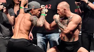 UFC Championship 257 Dustin Poirier and Conor McGregor Final Faceoff | Fighting Championship