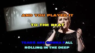 Adele - Rolling In The Deep (Instrumental / Karaoke) with backing vocals