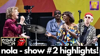 Show 2 Recap...and concerns? - Hackney Diamonds Tour - New Orleans, May 2, 2024