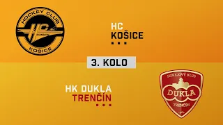 3.kolo HC Košice - Dukla Trenčín HIGHLIGHTS