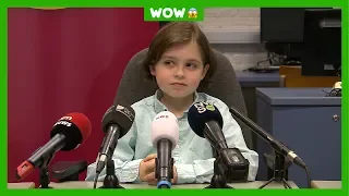 Laurent (8) is geslaagd voor het gymnasium