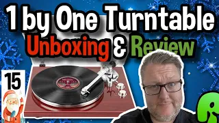 1 by One Turntable - Unboxing & Review! (Vlogmas Day 15) #vlogmas #christmas #vinyl