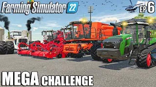 Harvesting 800.000l of POTATOES🥔 and CORN🌽  | MEGA Challenge | Farming Simulator 22 | Episode 6