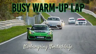 Nurburgring Nordschleife - Busy warm up lap - 12.11.22