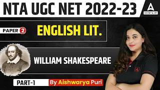 William Shakespeare | UGC NET Paper 2 English Literature | UGC NET 2023