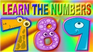 LEARN THE NUMBERS 7 8 9 For CHILDREN - CHILD EDUCATION😉 Singing The Numbers😉 #8