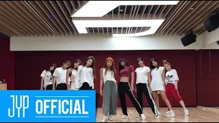 TWICE "Dance The Night Away" Dance Video (NEW JYP Practice Room Ver.)