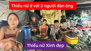 Thiếu nữ ở với 3 người đàn ông