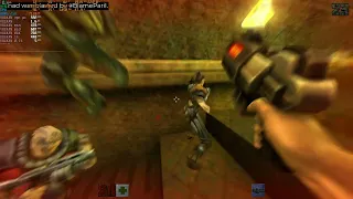 Quake 2 remastered 2023 q2dm1-q2dm2 bots  ryzen 5 7600x RX 5700 XT full hd