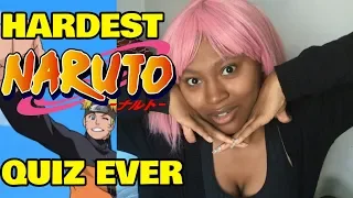 ULTIMATE HARDEST NARUTO QUIZ EVER