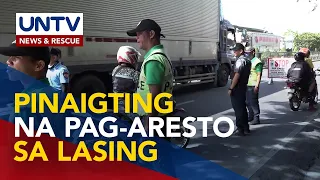 Pagpapatupad ng Anti-Drunk and Drugged Driving Act sa Davao City, pinaigting