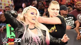 FULL MATCH - Ronda Rousey vs. Alexa Bliss: NXT, Dec. 30, 2022 - WWE 2K22