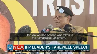 IFP leader passes the baton