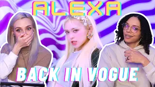 FIRST TIME REACTING TO AleXa  | 'Back In Vogue' Official MV