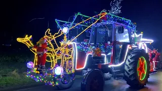 Tractor parade Christmas Lebbeke 2021