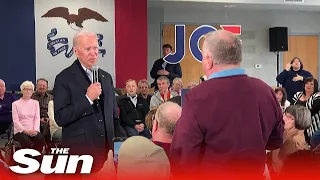 Joe Biden slammed for having a ‘no backbone’ by Marine Veteran he branded a ‘damn liar’ and ‘fat’