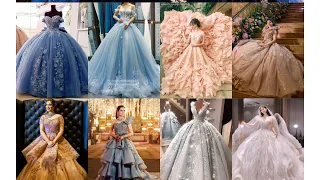 खूबसूरत डिजाइन gown # Princess dress # trending # 🥰♥️ beautiful dresses