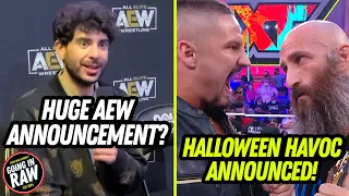 Huge AEW Announcement | Bron Breakker vs. Ciampa Confirmed For Halloween Havoc! NXT 2.0 Review