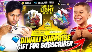 Diwali Surprise Gift To My Subscriber All Legendry Bundles RIP 50,000 Diamonds Garena Free Fire