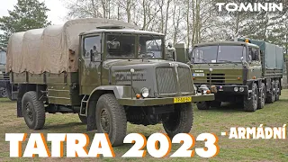 Armádní automobil TATRA na srazech 2023 | Old truck on meeting in Czech republic 🚛