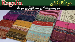 Eid Collection | Salina by Regalia Embroidered | 10 beautiful colors and designs