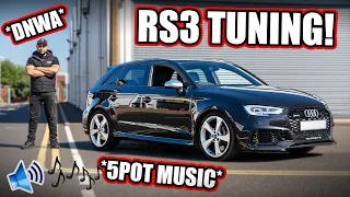 Audi RS3 making MUSIC - Stage 2 TUNING!