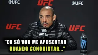 José Aldo COLETIVA DE IMPRENSA pré luta UFC VEGAS 44, falou sobre APOSENTADORIA e CINTURÃO