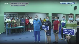 Соревнования по настольному теннису в Ташкентской области