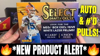 *🚨FIRST LOOK🚨* At 2023 Select Draft Picks Football! AWESOME Mega Box Opening With An Auto & #'d?!?