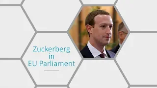 Zuckerberg testifies before EU Parliament on Facebook's Cambridge Analytica scandal